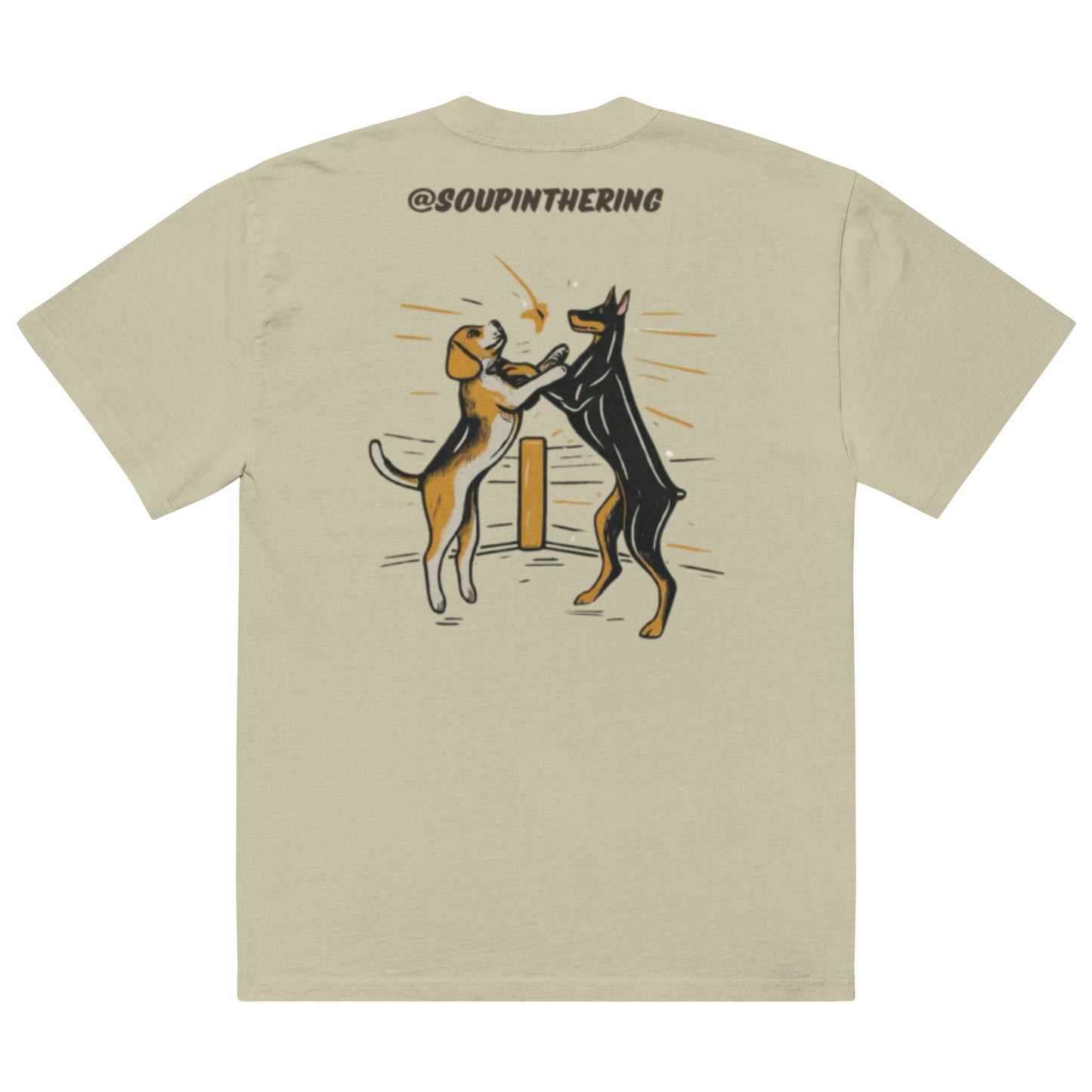 Oversized dutch drills tshirt