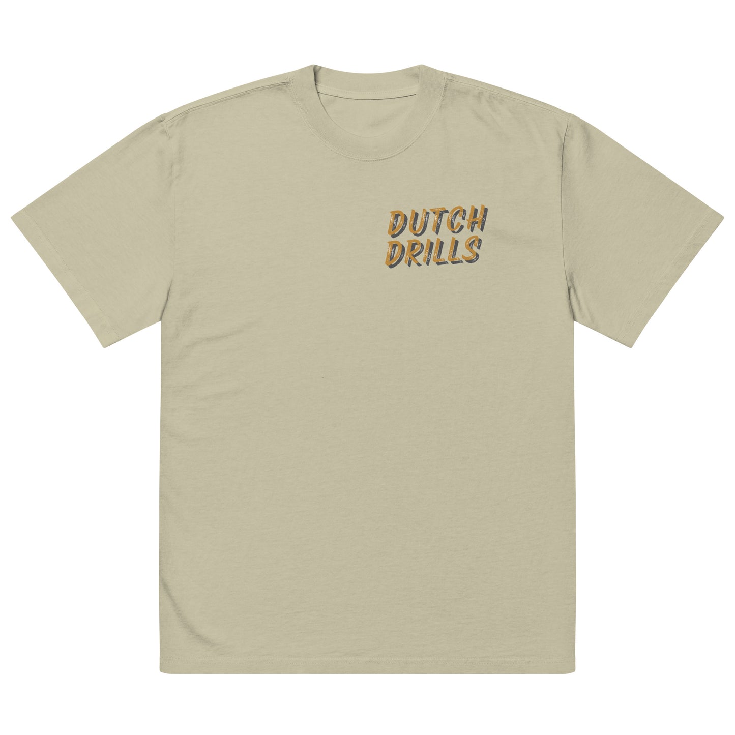 Oversized dutch drills tshirt
