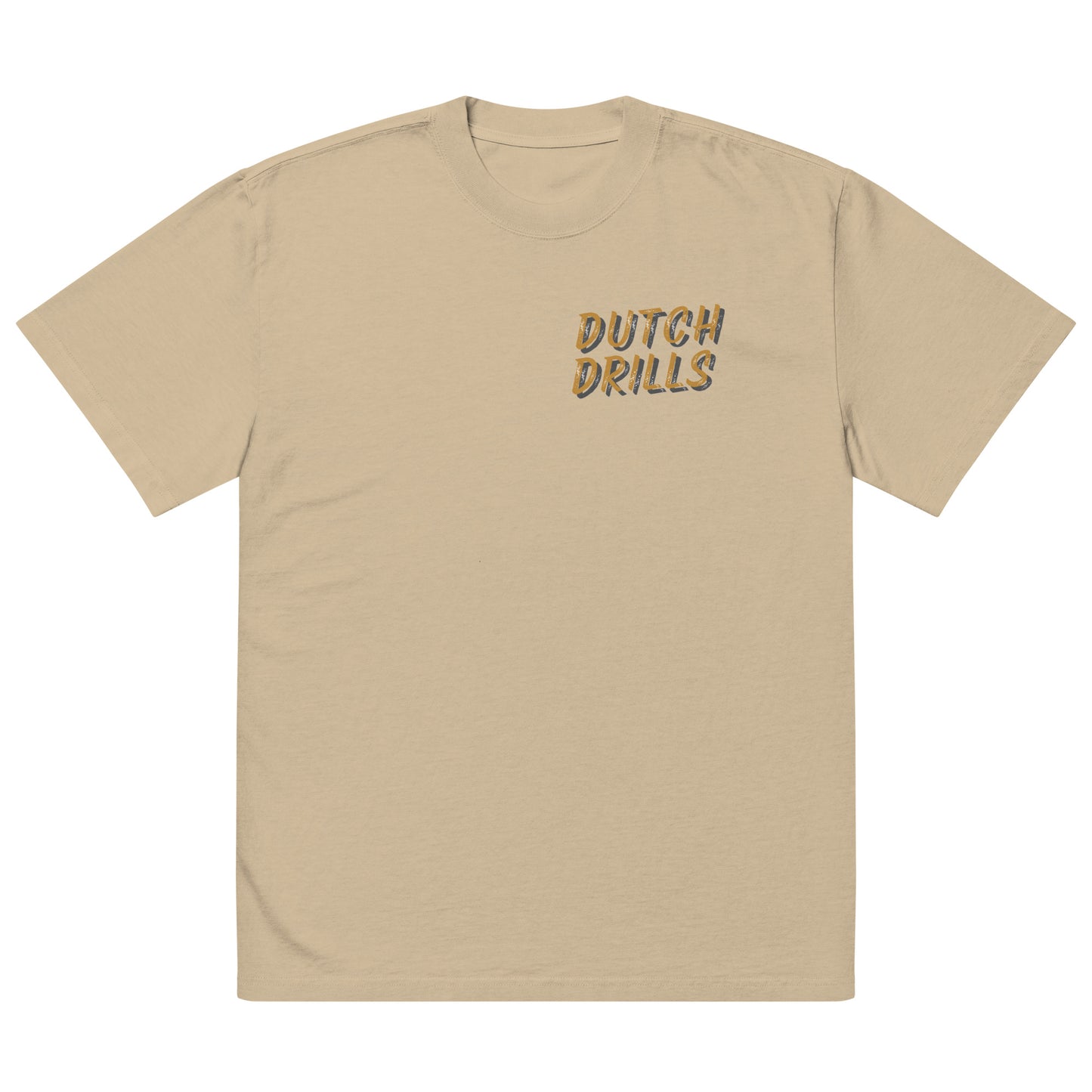 Oversized dutch drills tshirt